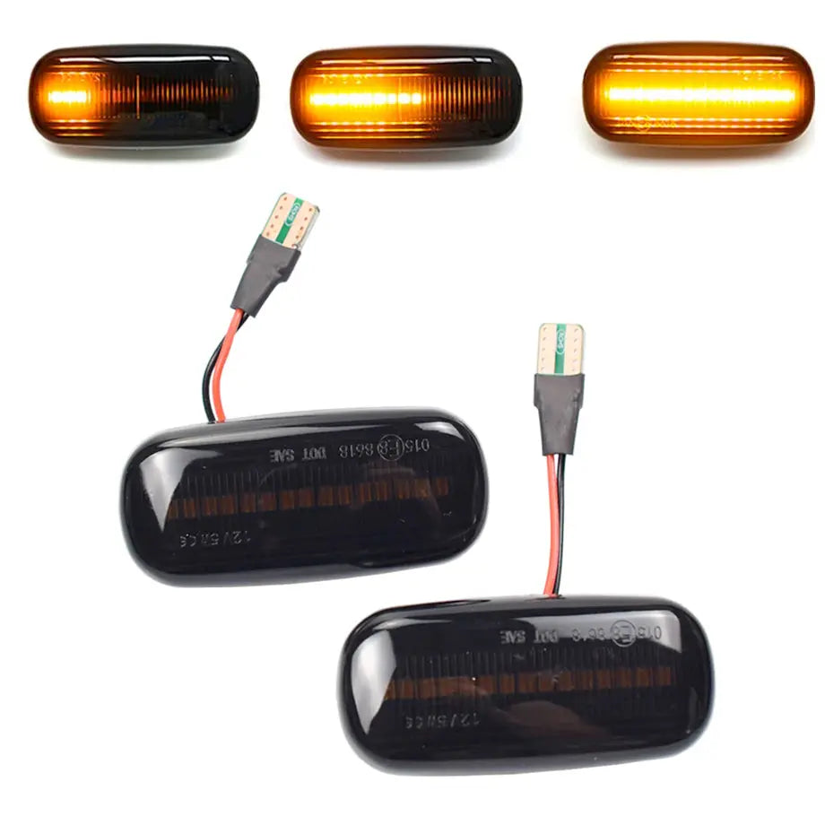 Audi A3 / A4 Smoked LED Sequential Side Indicator Markers – Max Motorsport
