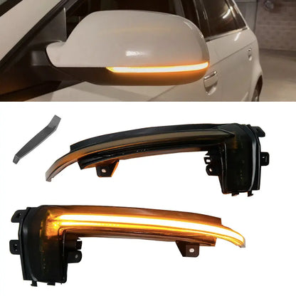 Audi A3 B8.5 Side Mirror Smoked LED Sequential Indicator Light maxmotorsports