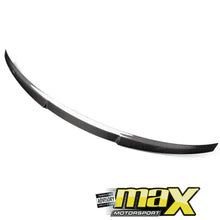 Load image into Gallery viewer, Audi A3 M4 Style Carbon Fibre Boot Spoiler (2014-On) maxmotorsports
