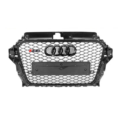 Audi A3 RS Style Gloss Black Grille (12-15) maxmotorsports