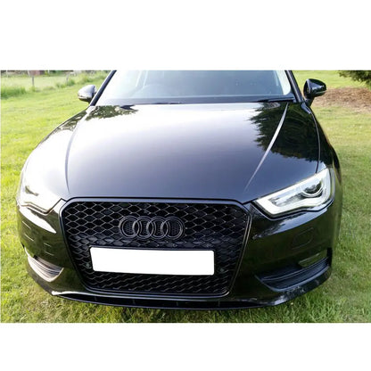 Audi A3 RS Style Gloss Black Grille (12-15) maxmotorsports