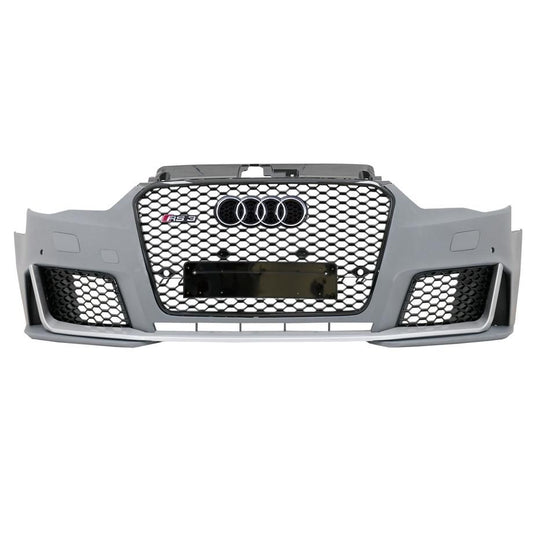 Audi A3 RS3 Sportback Style Upgrade Plastic Front Bumper (12-15) Max Motorsport