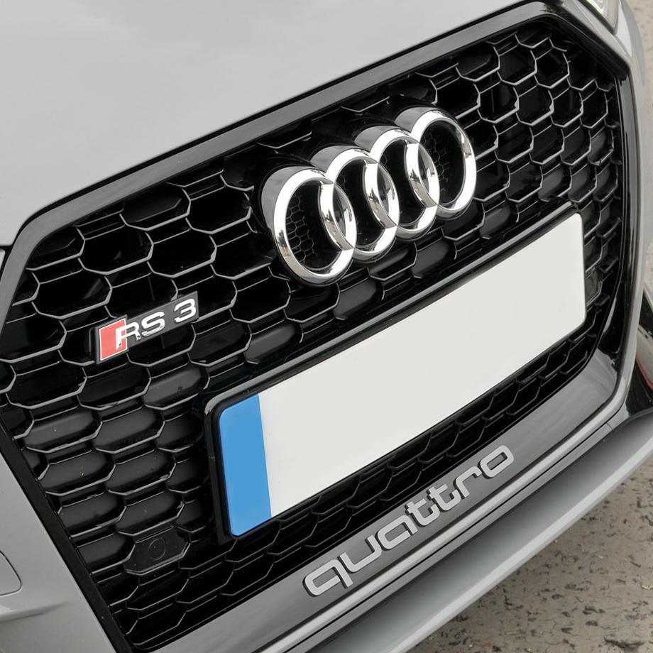Audi A3 RS3 Style Gloss Black Grille (18-On) maxmotorsports