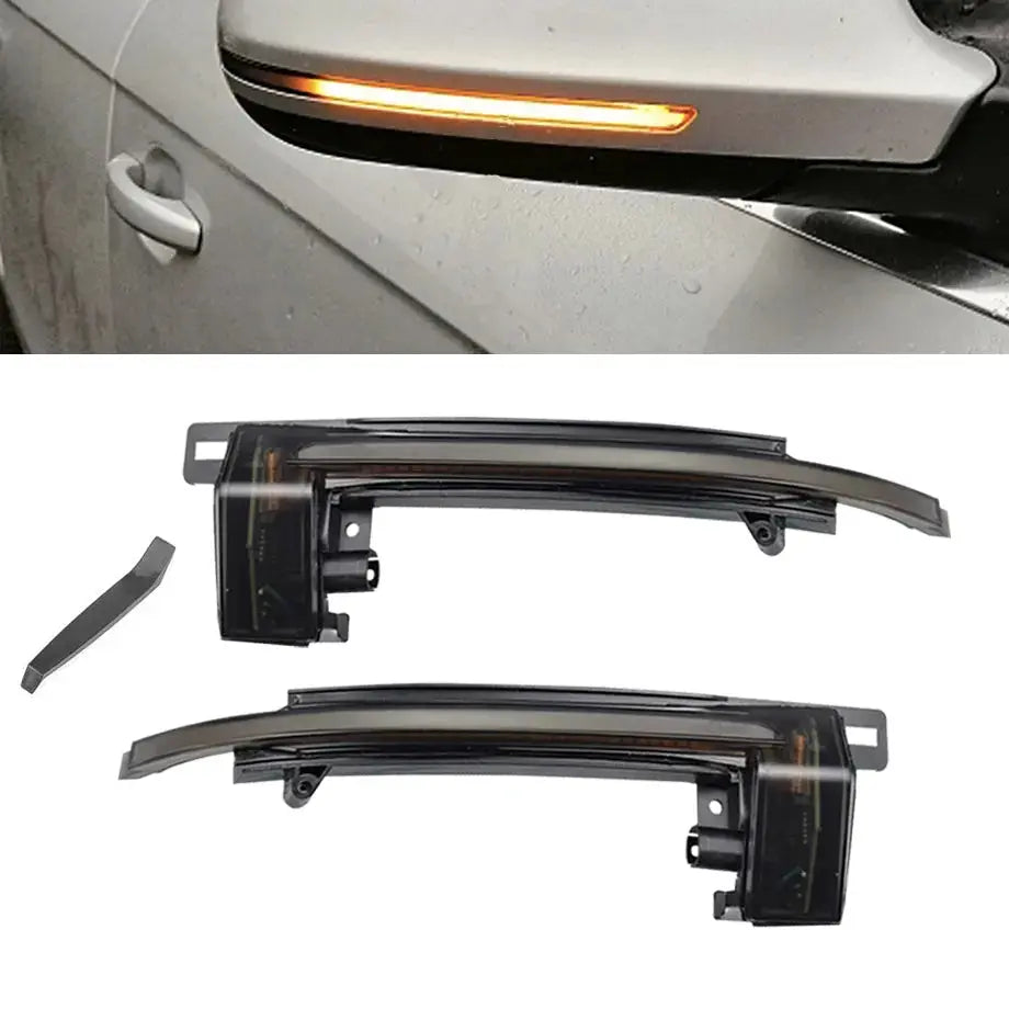 Audi A4/A5 B8 Side Mirror Smoked LED Sequential Indicator Light maxmotorsports