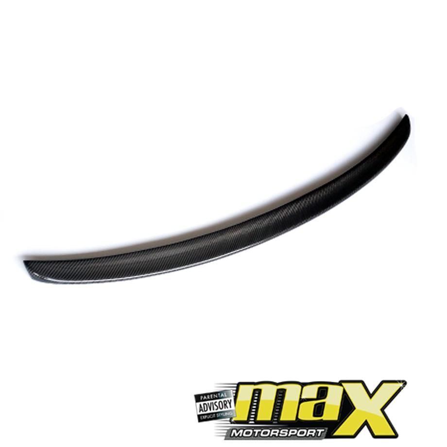 Audi A4 B8 Carbon Fibre Boot Spoiler (2008-2012) maxmotorsports