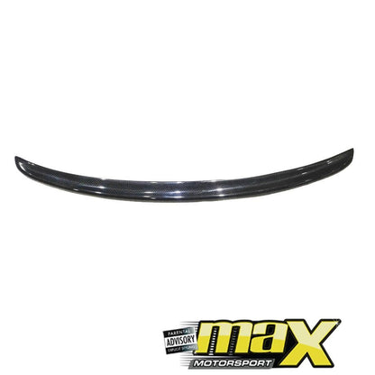 Audi A4 B8 Carbon Fibre Boot Spoiler (2008-2012) maxmotorsports