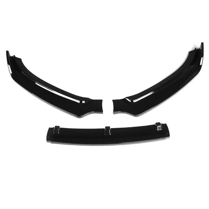 Audi A4 B8.5 3 Piece Gloss Black Front Spoiler (12-16) Max Motorsport