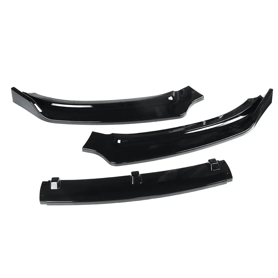 Audi A4 B8.5 3 Piece Gloss Black Front Spoiler (12-16) Max Motorsport