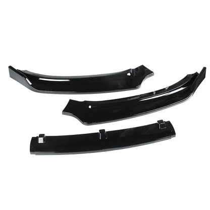 Audi A4 B8.5 3 Piece Gloss Black Front Spoiler (12-16) Max Motorsport