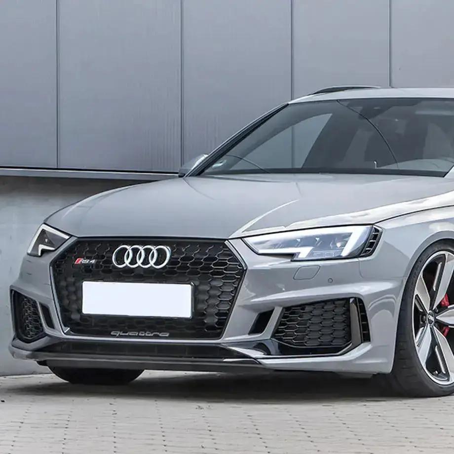 Audi A4 B9 (16-18) RS4 De-baged Style Plastic Upgrade Front Bumper Max Motorsport