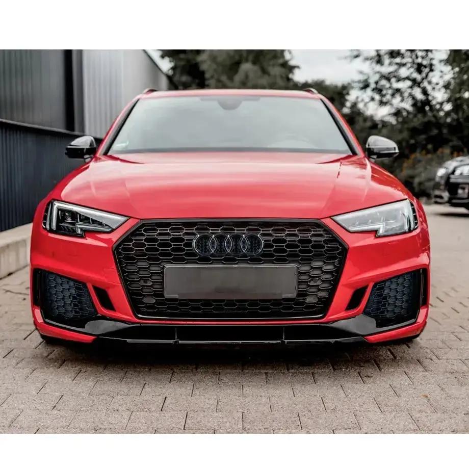 Audi A4 B9 (16-18) RS4 De-baged Style Plastic Upgrade Front Bumper Max Motorsport