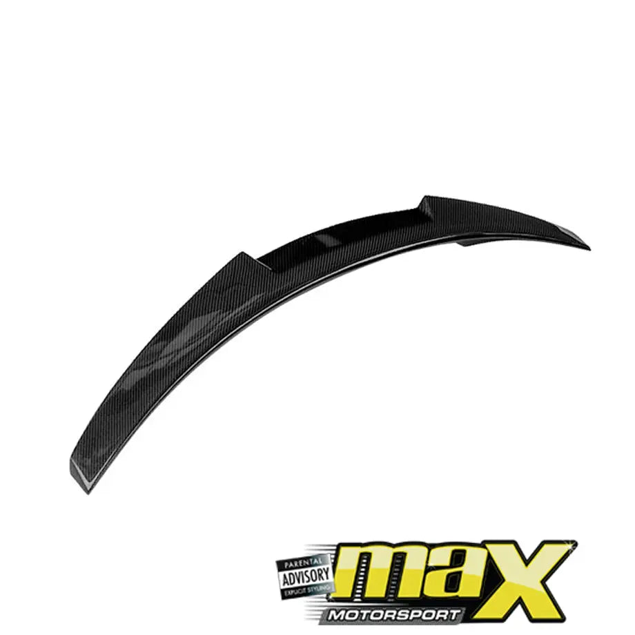 Audi A4 B9 (17-On) M4 Style Carbon Fibre Boot Spoiler maxmotorsports