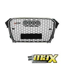 Load image into Gallery viewer, Audi A4 B9 (2015-18) RS4 Style Grille (Chrome) maxmotorsports
