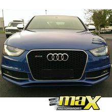Load image into Gallery viewer, Audi A4 B9 (2015-18) RS4 Style Grille (Chrome) maxmotorsports
