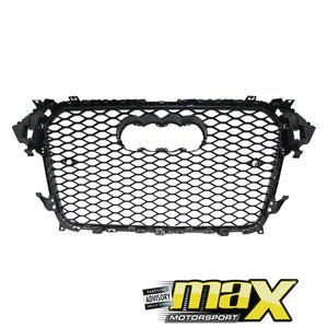 Audi A4 B9 (2015-18) RS4 Style Grille (Chrome) maxmotorsports
