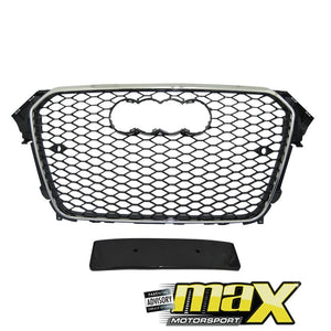 Audi A4 B9 (2015-18) RS4 Style Grille (Chrome) maxmotorsports