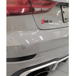 Audi RS3 Lettering Badge - Gloss Black Max Motorsport