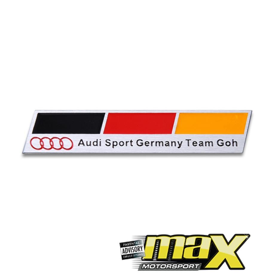 Audi Sport Germany Badge maxmotorsports