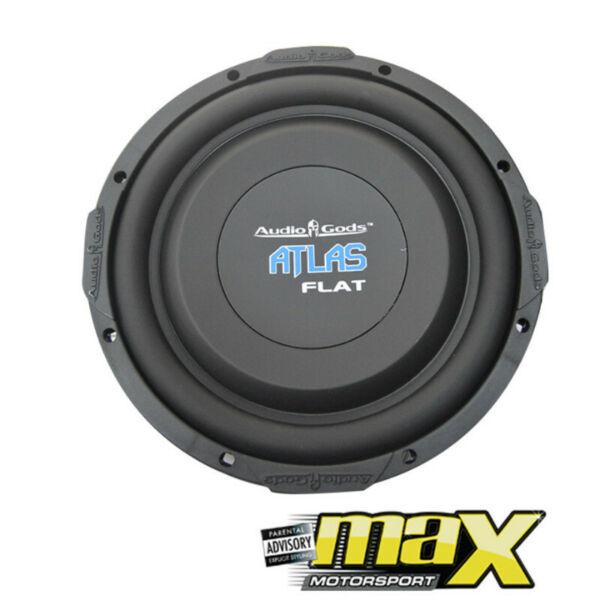 Audio Gods 10" Atlas Series D2 Flat Subwoofer (1400W) maxmotorsports