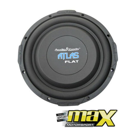 Audio Gods 10" Atlas Series D2 Flat Subwoofer (1400W) maxmotorsports