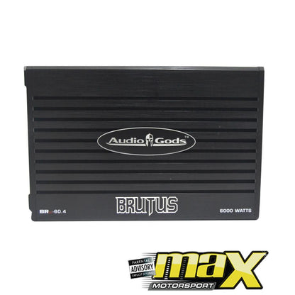 Audio Gods Brutus Series 4-Channel Amplifier (6000W) Audio Gods