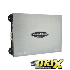 Audio Gods Spartan Series 5500W 4-Channel Amplifier maxmotorsports