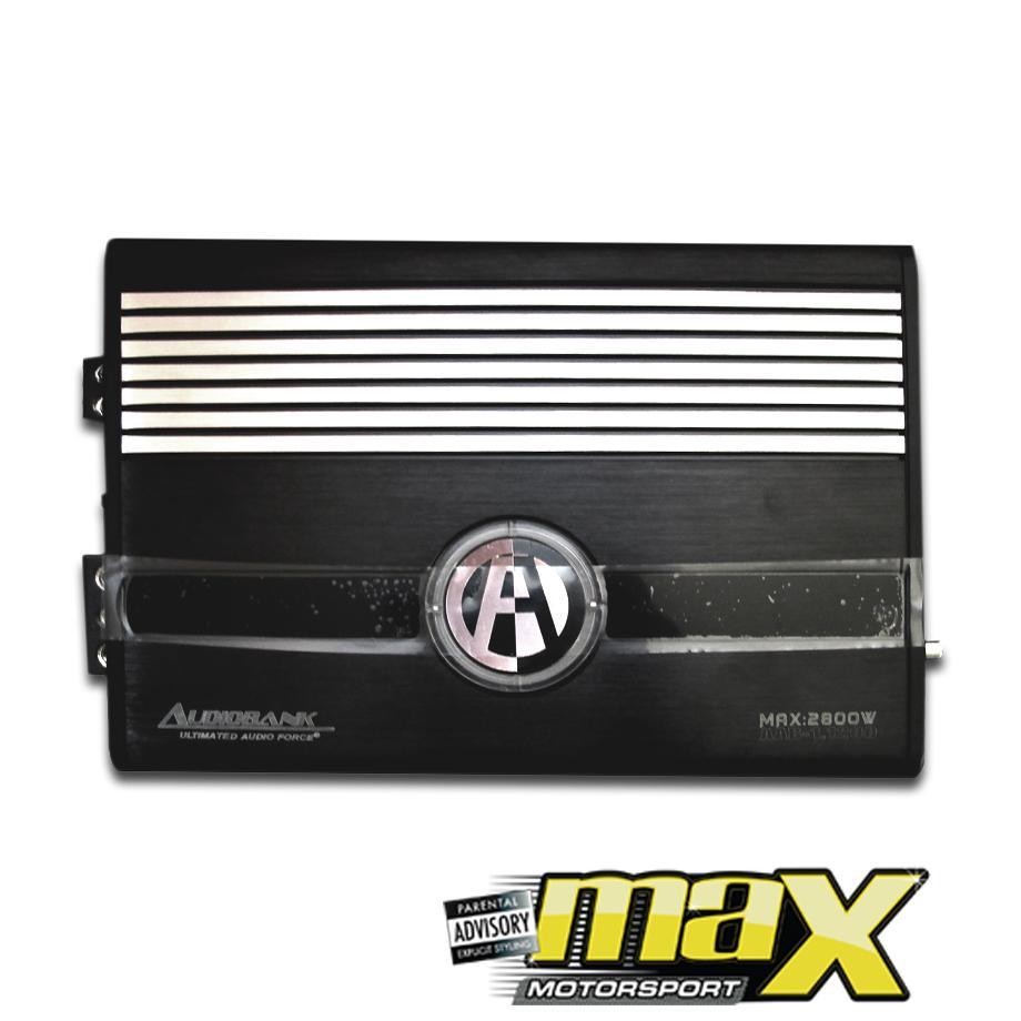 Audiobank AAB-1.2800 Series- Monoblock Amplifier (5200W) maxmotorsports