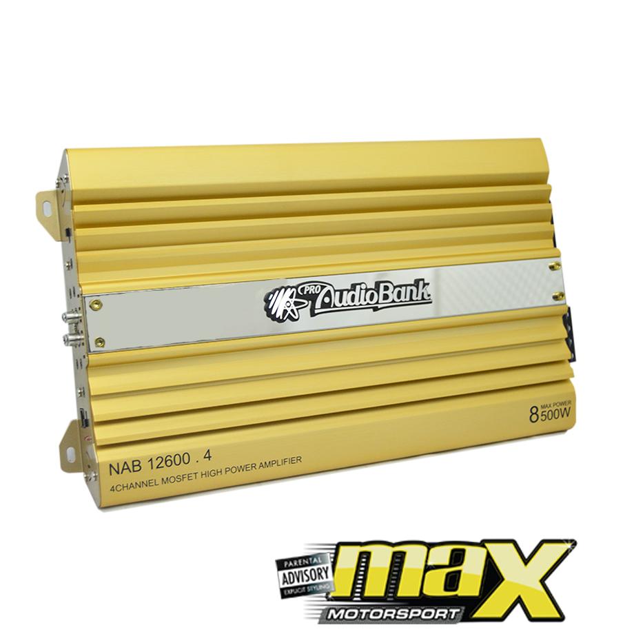 Audiobank NAB-12600 4-Channel Amplifier 8500W Audiobank