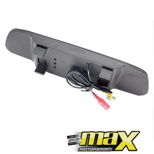 Audiomotion - 5" Clip-On LCD Rearview Mirror maxmotorsports