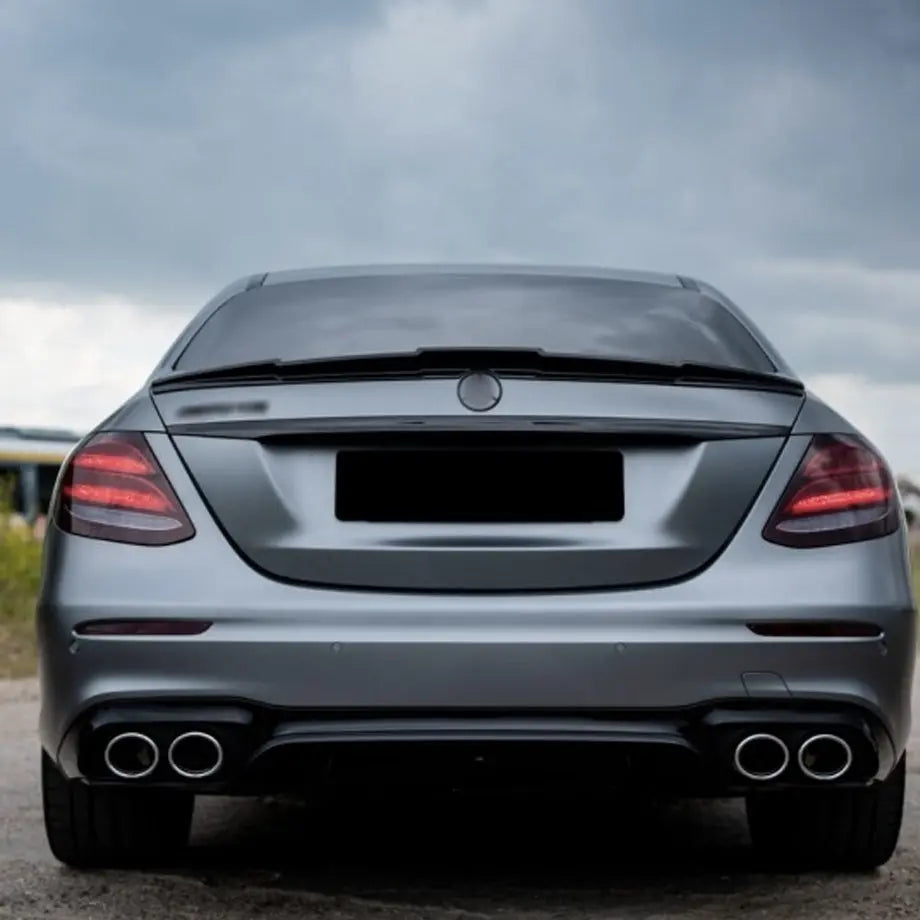 BENZ W213 E Class AMG Style Gloss Black Boot Spoiler Max Motorsport