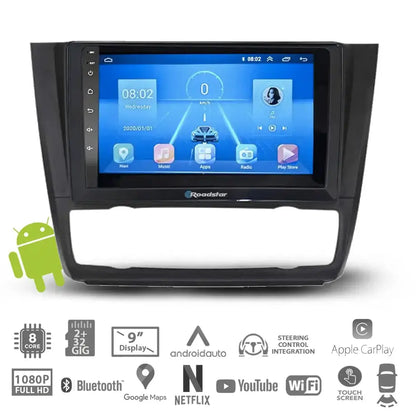 BM 1-Series E81/E82/E87/E88 - 9 Inch Roadstar Android Entertainment & GPS System Roadstar