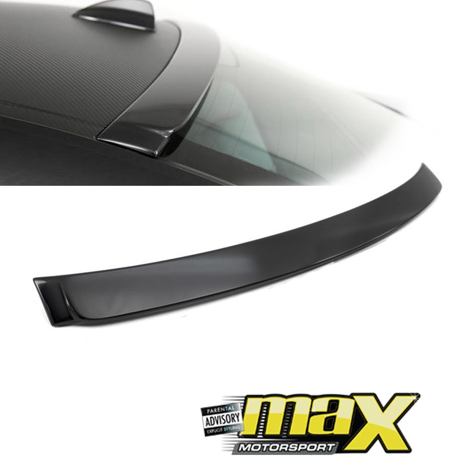 BM 3 Series F30 Gloss Black Plastic Roof Spoiler maxmotorsports