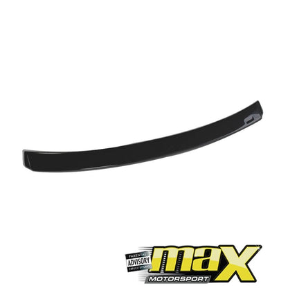 BM 3 Series F30 Gloss Black Plastic Roof Spoiler maxmotorsports