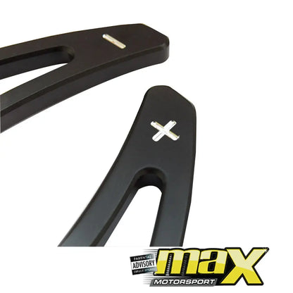 BM Aluminum Paddle Shift Extensions - Black Max Motorsport