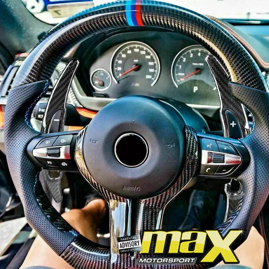 BM Carbon Look Paddle Shift Extensions Max Motorsport