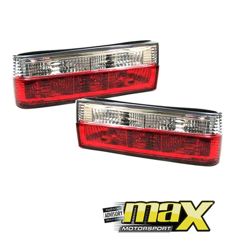 BM E30 3-Series Diamond Semi Crystal Taillight - (84-92) maxmotorsports