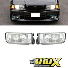 Load image into Gallery viewer, BM E36 3 Series Crystal Fog Lamps (91-98) maxmotorsports
