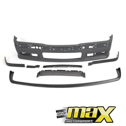 BM E36 3-Series M3 Style Plastic Front Bumper maxmotorsports