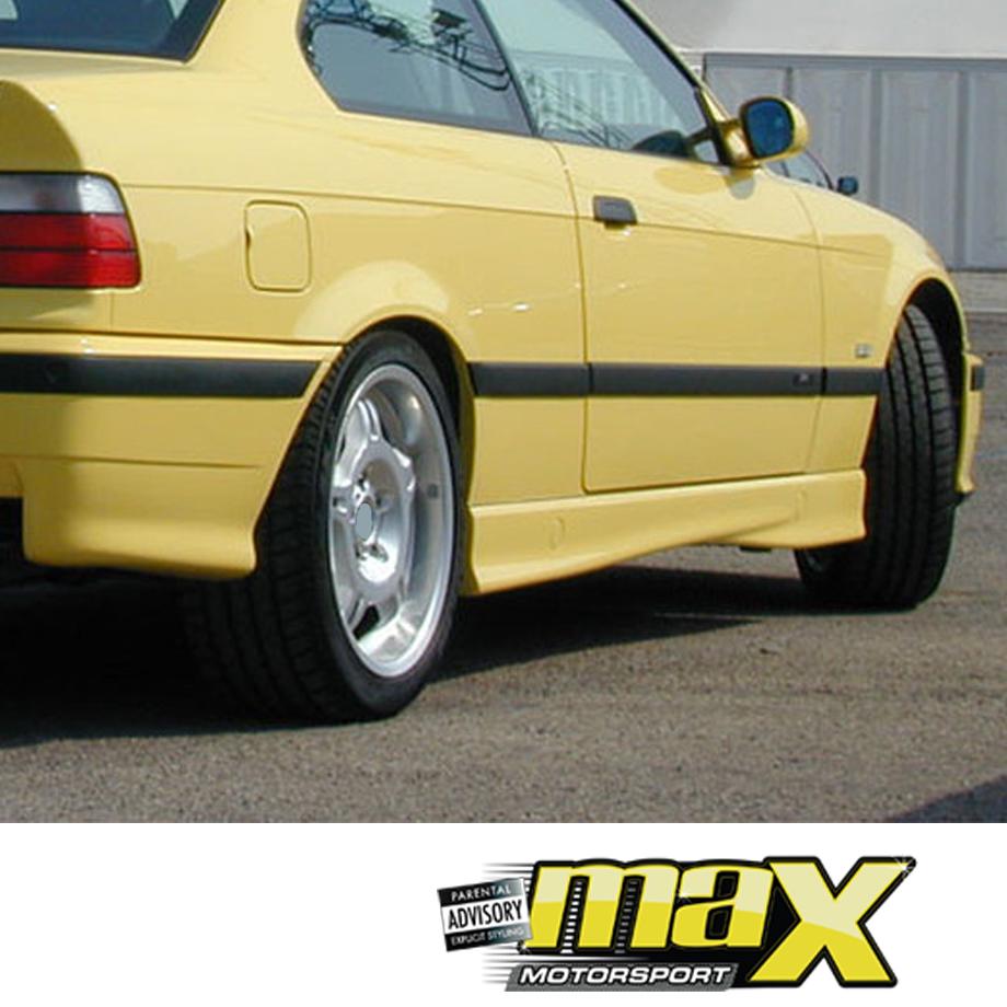 BM E36 M3 Style Plastic Side Skirts maxmotorsports