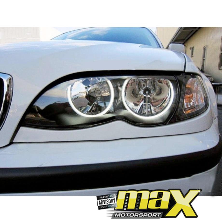 BM E46 3-Series Non-Projector CCFL Angel Eye Ring Max Motorsport