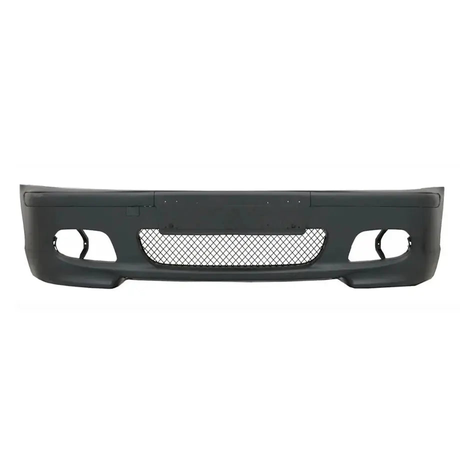 BM E46 M-Tech Plastic Front Bumper With Fogs (4-Door) Max Motorsport