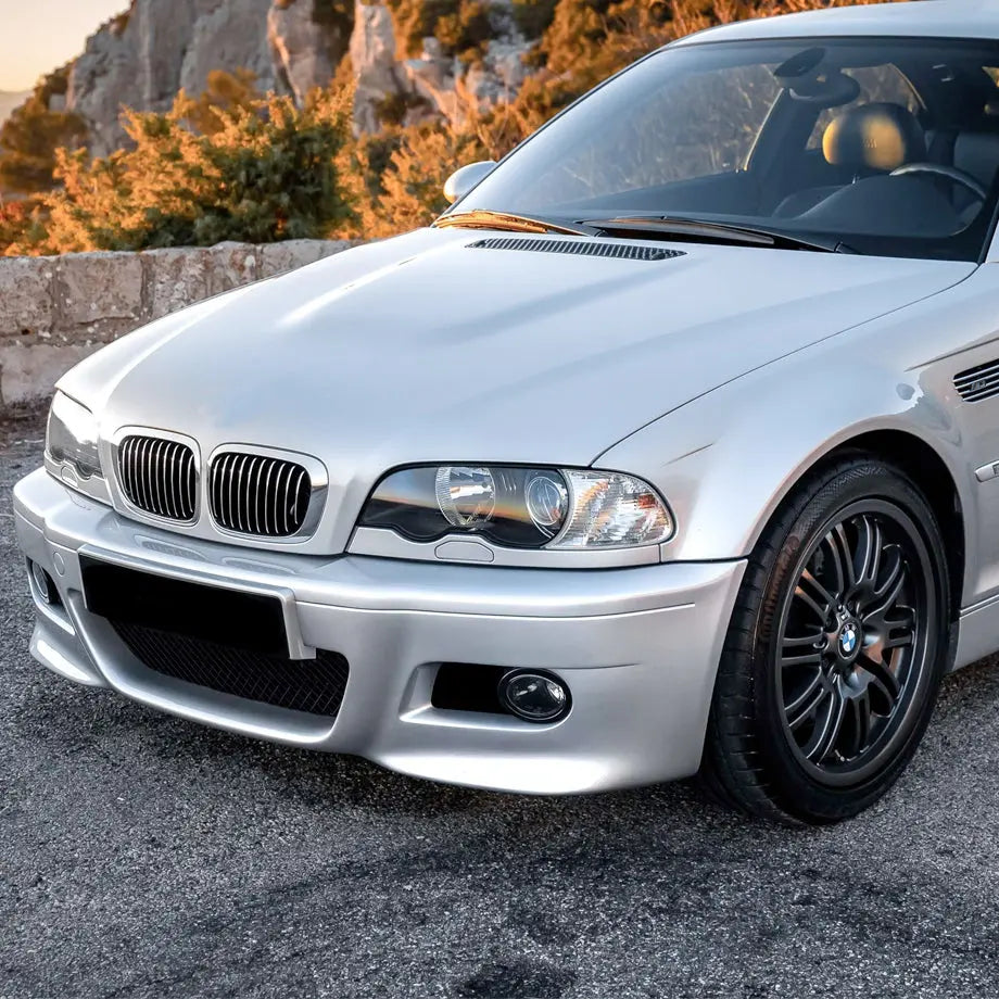 Plastic Front BM E46 M3 Style Plastic Front Bumper (2-Door) – Max Motorsport