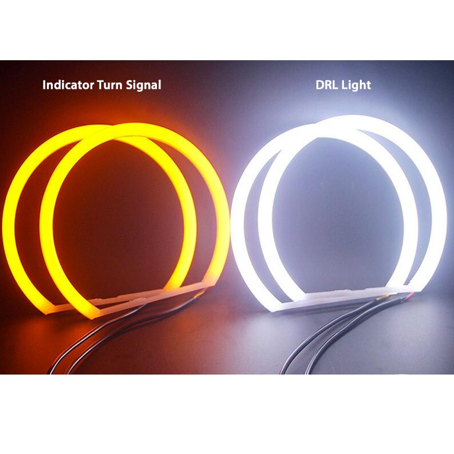 BM E46 Projector Dual Function Cotton Angel Eye Rings Max Motorsport
