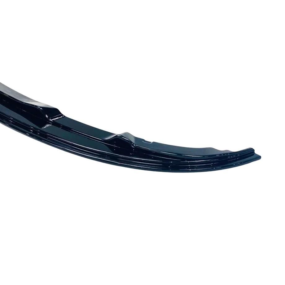 BM E90 Gloss Black 1-Piece Front Lip Spoiler (Facelift) maxmotorsports