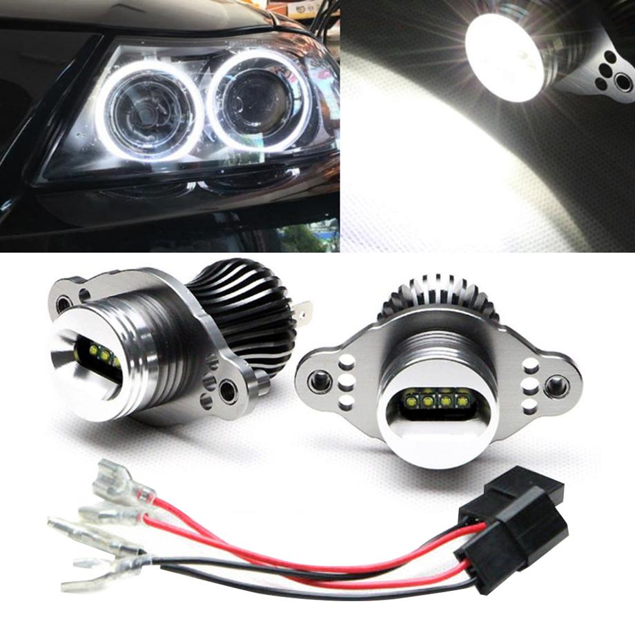 BM E90 LCI Super White LED Angel Eye Bulb (20W) Max Motorsport
