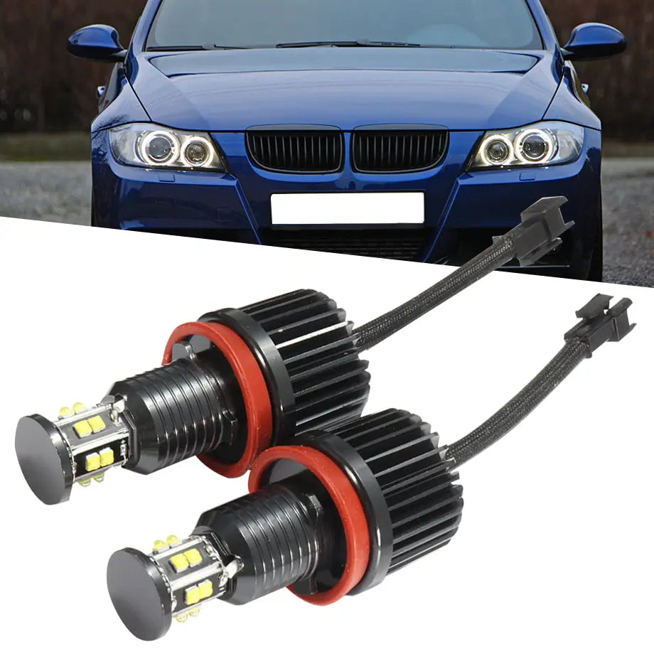 BM E90 LED Angel Eye Bulbs (Pair) Max Motorsport