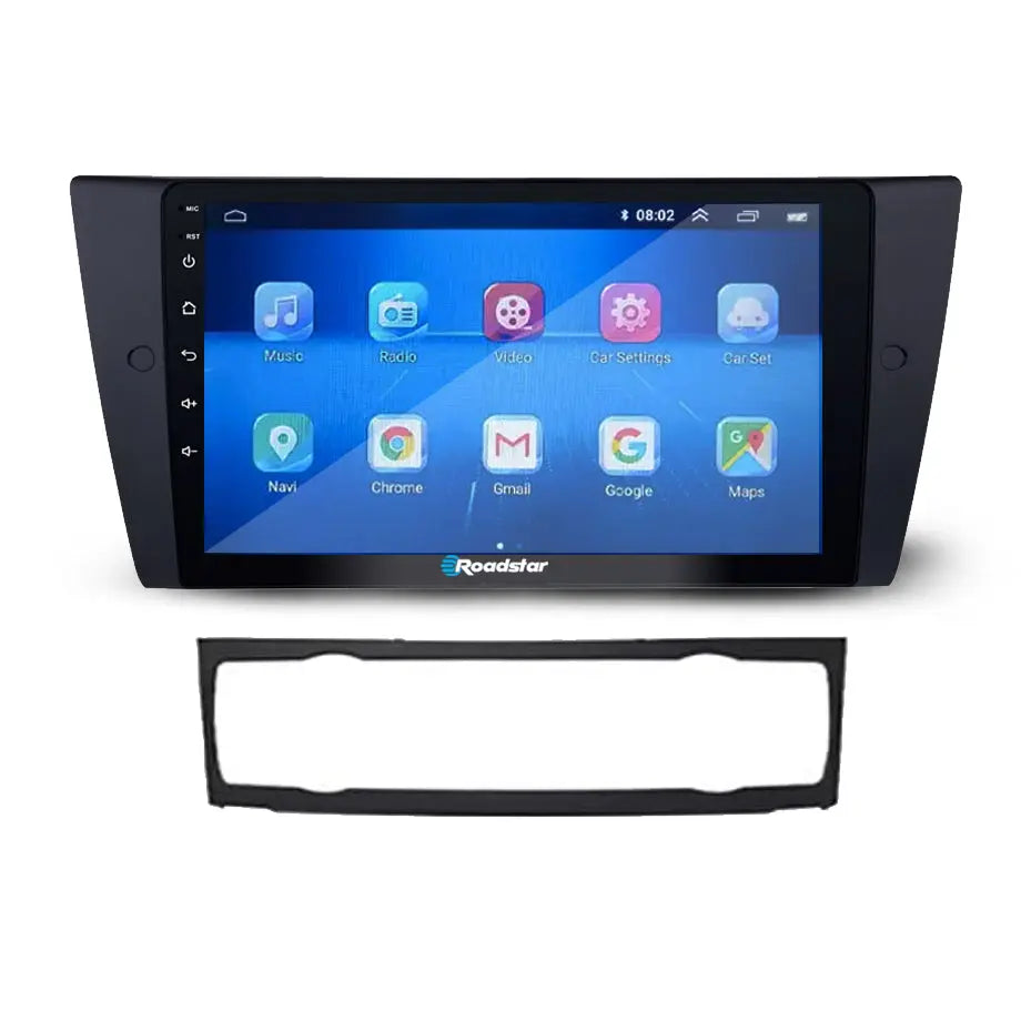 BM E90 (05-12)- 9 Inch Roadstar Android Entertainment & GPS System (AC) Roadstar