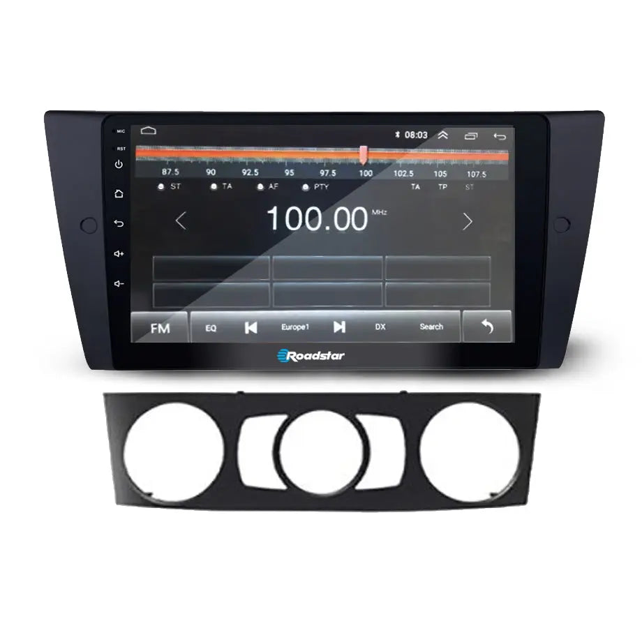 BM E90 (05-12)- 9 Inch Roadstar Android Entertainment & GPS System (MC) Roadstar