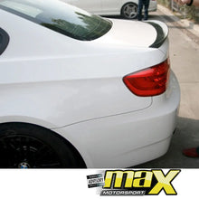Load image into Gallery viewer, BM E92 3 Series Performance Style Gloss Black Boot Spoiler maxmotorsports
