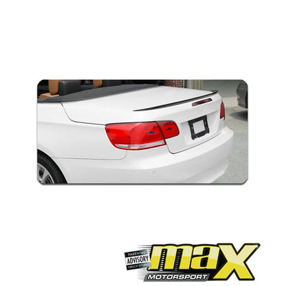 BM E93 (3 - Series) M3 Style Carbon Fibre Boot Spoiler maxmotorsports